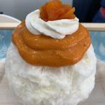 あんぽ柿とレアチーズ