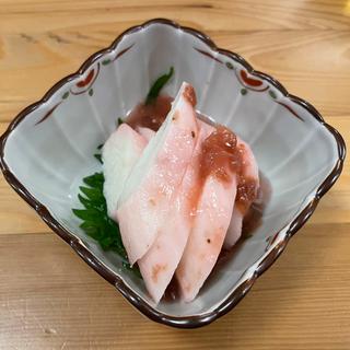 長芋と梅肉の漬け