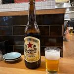 瓶ビール（赤星）