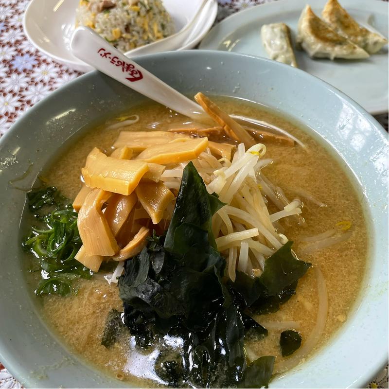 味噌ラーメン(くるまやラーメン 岩瀬店 )
