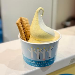  シュガーバターの木 ソフトクリーム