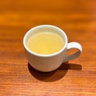 地鶏スープ(焼鶏あきら 丸の内店)