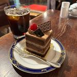 霧笛楼ケーキセット