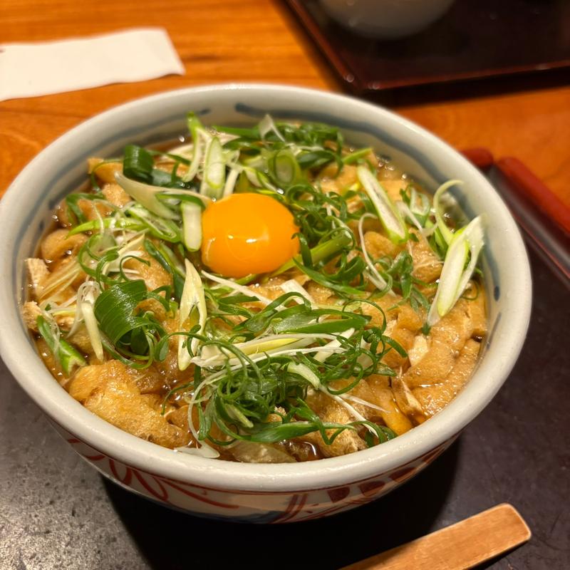 刻みきつねそば(伍法)