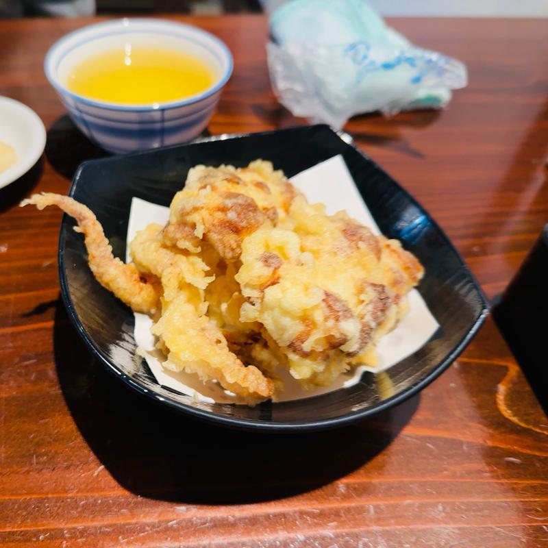 げそとちくわ天ぷら(小滝そば　ゆかりや )