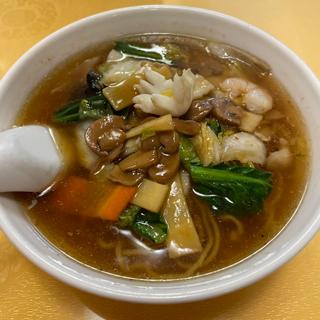 五目そば(長城飯店)