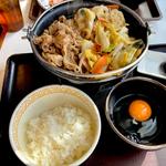 牛すき鍋定食（ご飯ミニ）