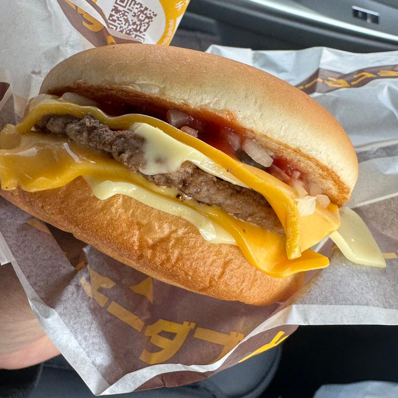 チーズチーズダブルチーズバーガー(マクドナルド 西神中央店)