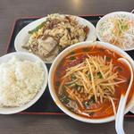 回鍋肉と四川ラーメン