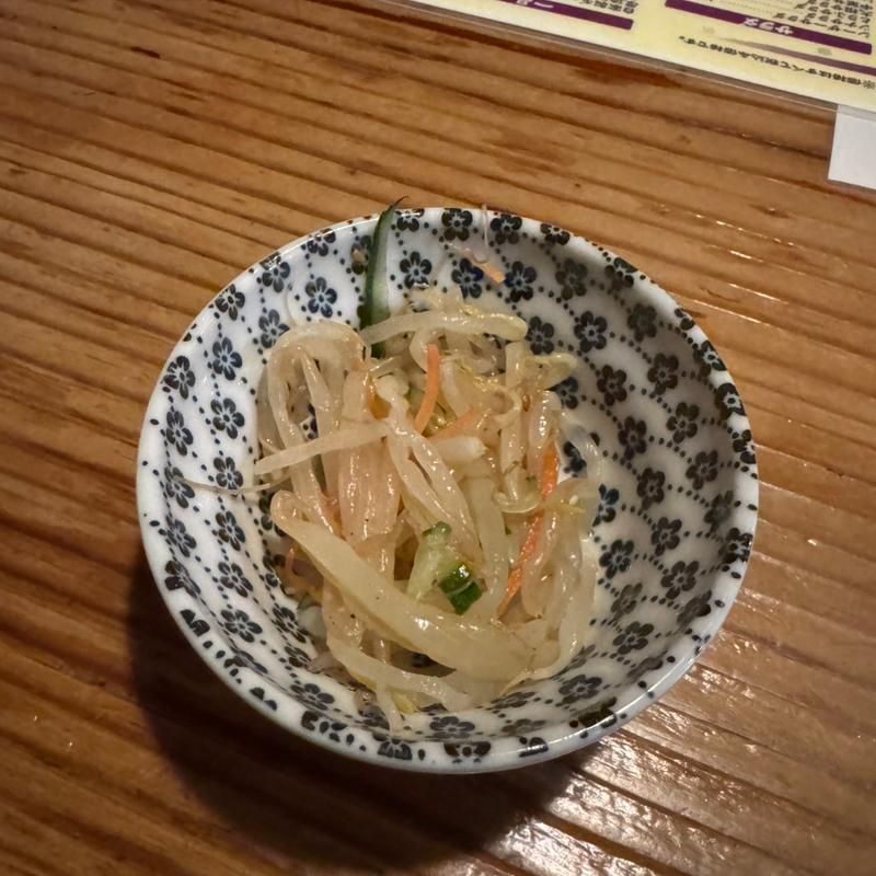 お通し(居酒場らーめんゆう太)