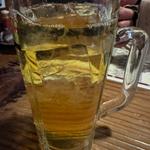 緑茶ハイ(居酒場らーめんゆう太)