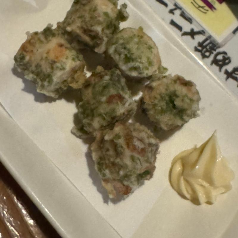 チーズちくわの磯辺揚げ(居酒場らーめんゆう太)