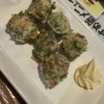 チーズちくわの磯辺揚げ(居酒場らーめんゆう太)