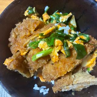 ロースかつ120g（¥700）+季節野菜の湯葉巻かつ（¥340）