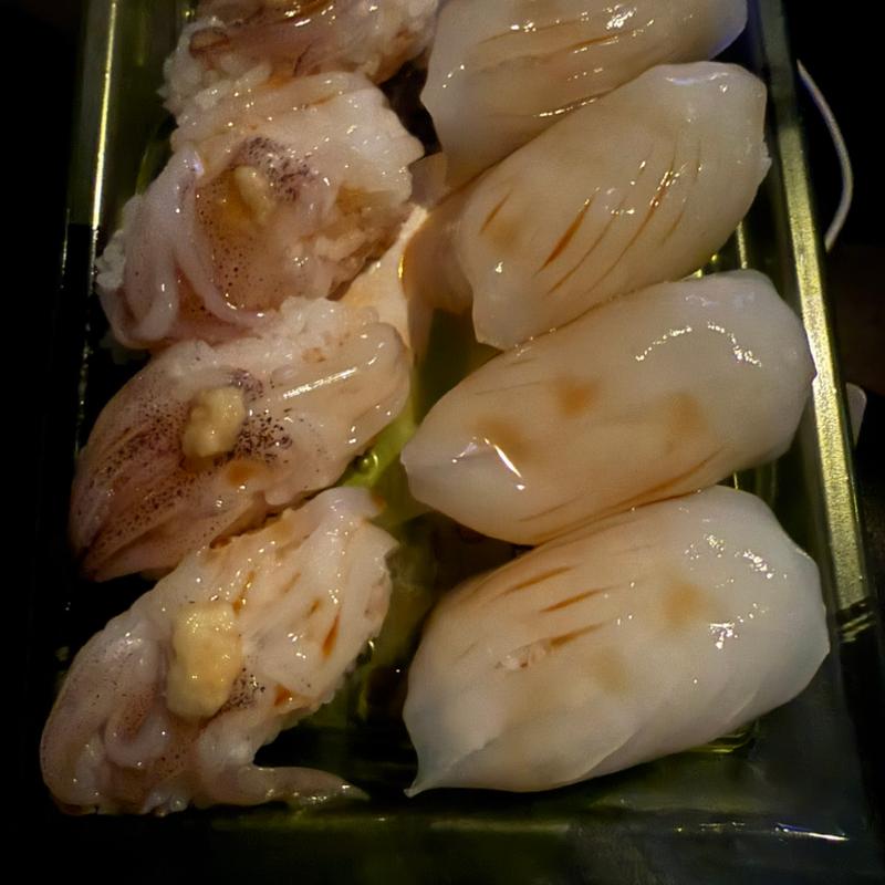 やりいか姿握り(ベルク ぐりーんうぉーく店)