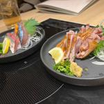 地鶏の刺身(天文館 吾愛人 本店)