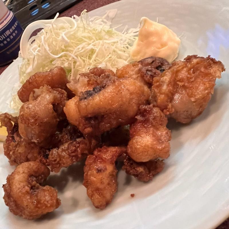 タコの唐揚げ(うわばみ)