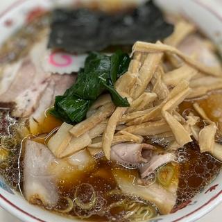 チャーシューメン大盛メンマ50円増し