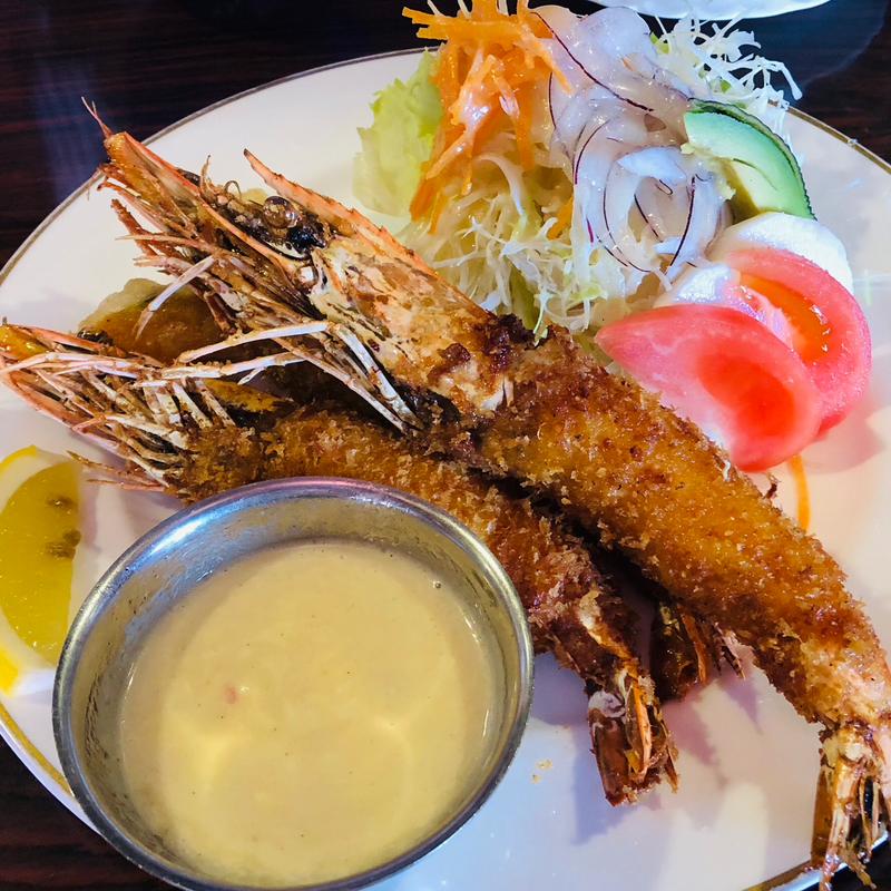 エビフライ(ステーキハウス花の木)