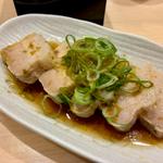 蒸し豚柚子胡椒