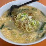 ニラ玉ザーサイラーメン