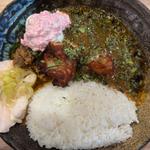 インド風チキンカレー(カレーノトリコ新橋出張所)