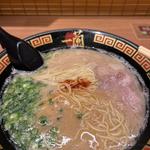 天然とんこつラーメン(一蘭 川越クレアモール店)