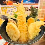 だし天丼(天ぷら酒場 てん仁さん)