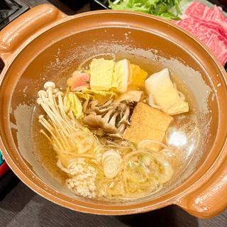 御夕食　三河屋特製米麹甘酒鍋(三河屋旅館 )