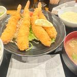 エビフライ定食