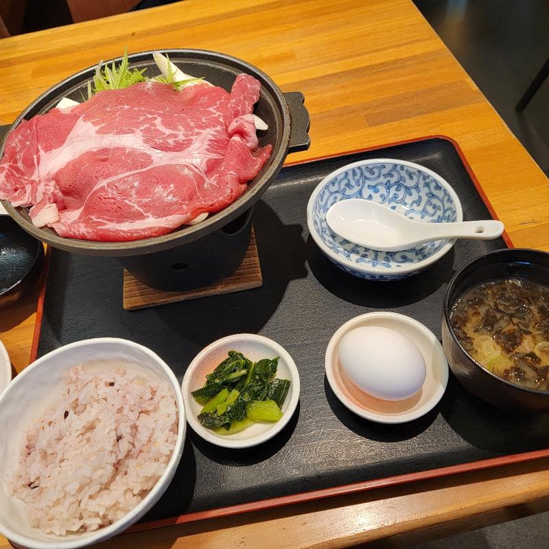 牛すき焼き鍋セット(和食れすとらん天狗 西台駅前店)