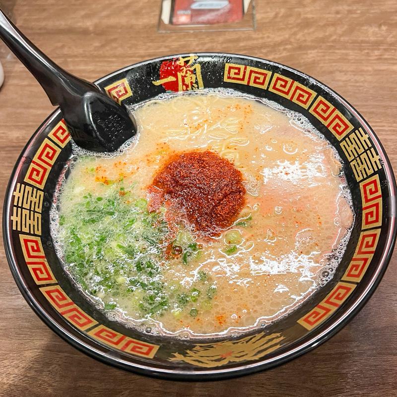 ラーメン(一蘭 名古屋駅店)