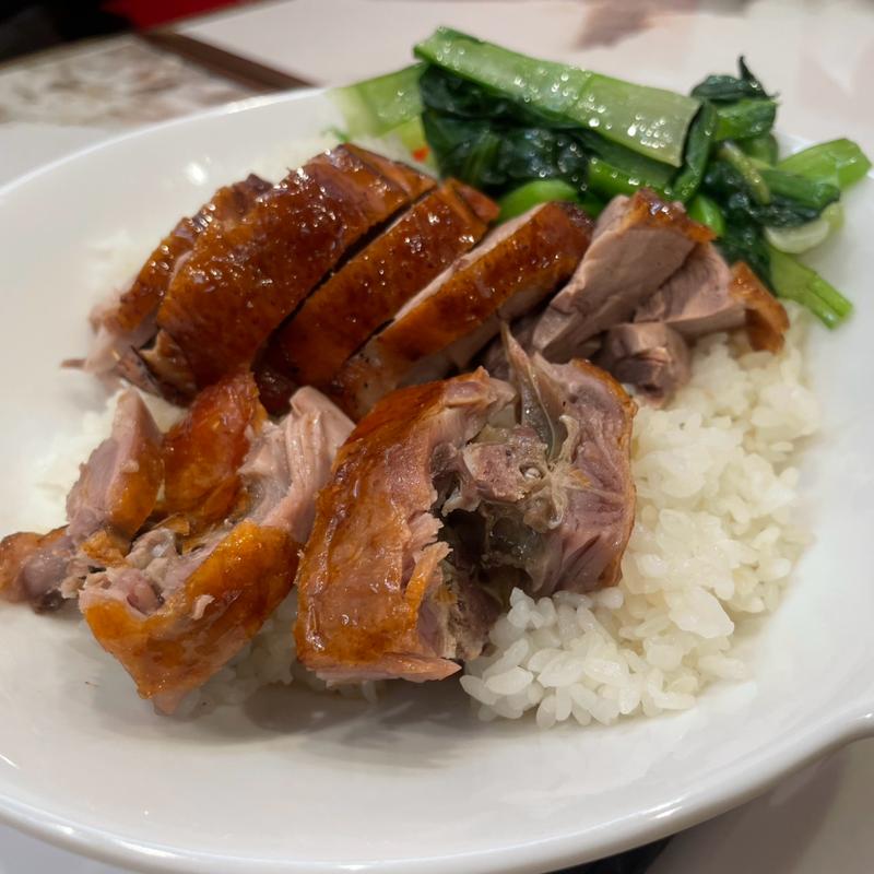 ご飯一種肉盛り(鴨老大 ヤミーダック 池袋店)