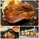 厚切り豚角煮定食 （豚汁に変更）