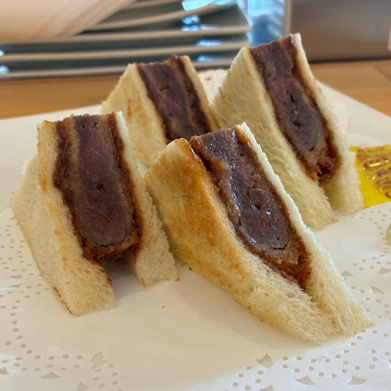 極上ビーフヘレカツサンド（ハーフ）(ｸﾞﾘﾙ梵 堂島店)