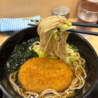 コロッケそばうどん