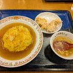 天津飯セット(餃子の王将 国道高槻店)