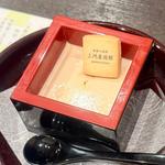 御夕食　蕎麦茶プリン