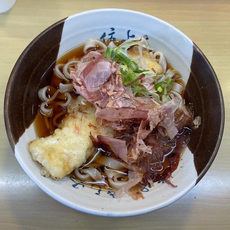 いか天きしめん(住よし ＪＲ名古屋駅・新幹線下りホーム店 （すみよし）)