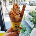 プリンソフトクリーム