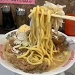 極上モツ煮味噌そば（汁あり）(麺丼Dining 夢者)