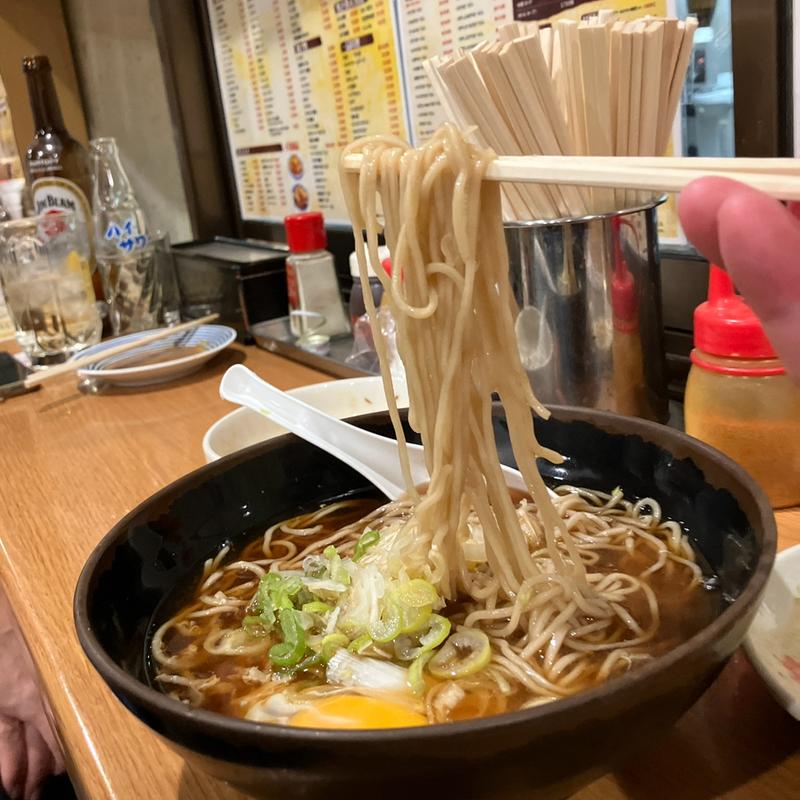 玉子そば(信濃路 鶯谷店)