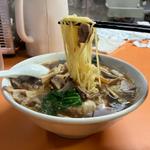 青島チャーシュー麺大盛+自家製メンマ(青島食堂 宮内駅前店)