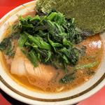ラーメン中　ほうれん草　海苔