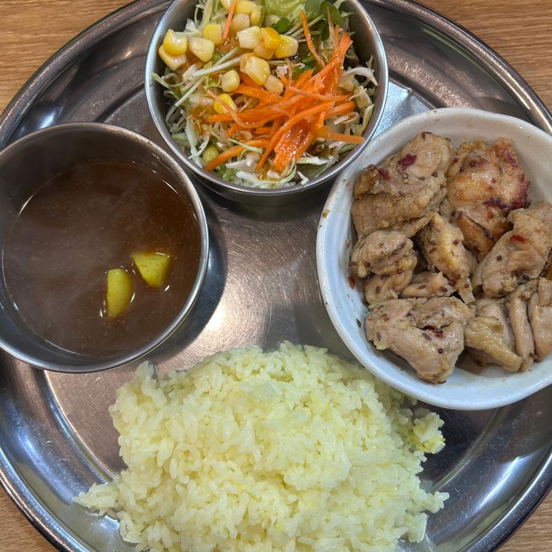 ランチ（チキンハッサン）(ガン爺)