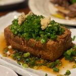 厚揚げのねぎまみれ(ねぎぼうず )