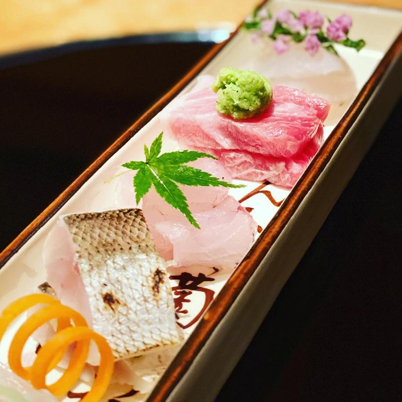 旬のお刺身(御料理 堀川)