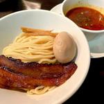 味玉ピリ辛つけ麺