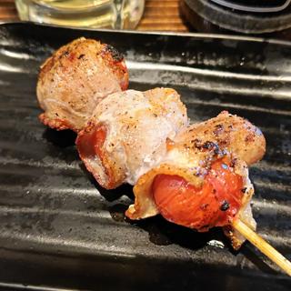 豚バラトマト巻き