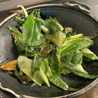 いわつねぎのバター焼き